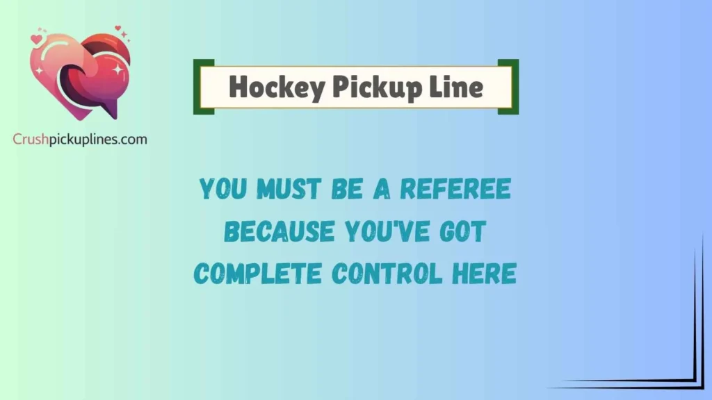 Funny Hockey Pickup Lines That Break the Ice