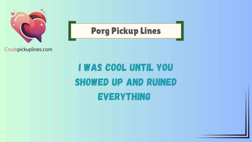 Funny Porg Pickup Lines