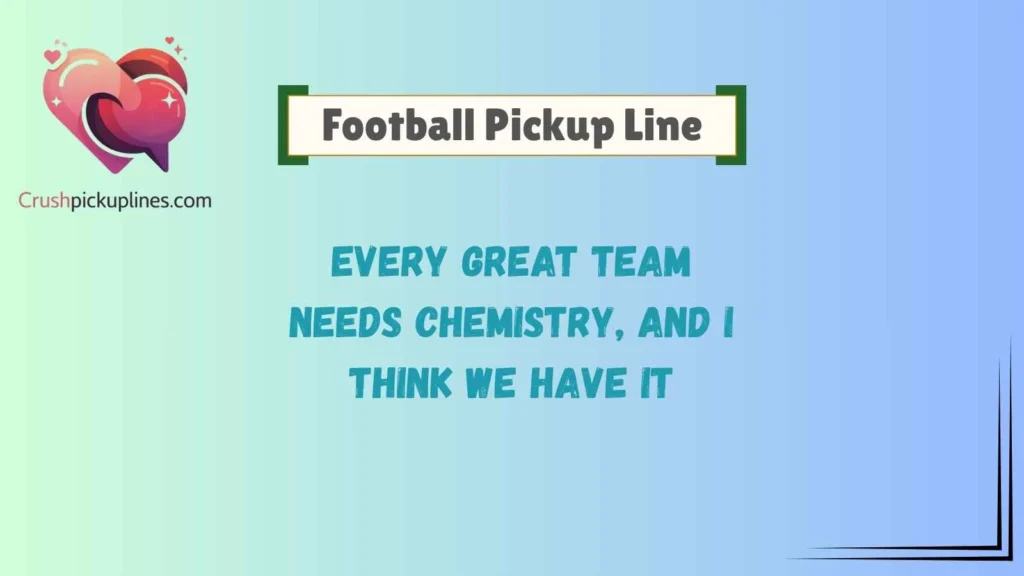 Smooth Football Pickup Lines for Effortless Rizz