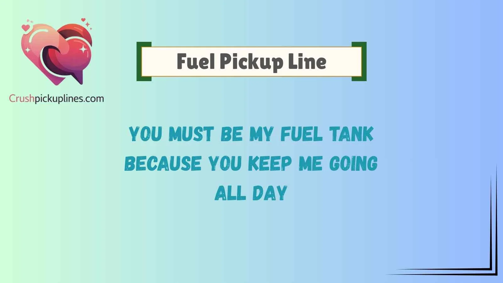 Fuel Pickup Line