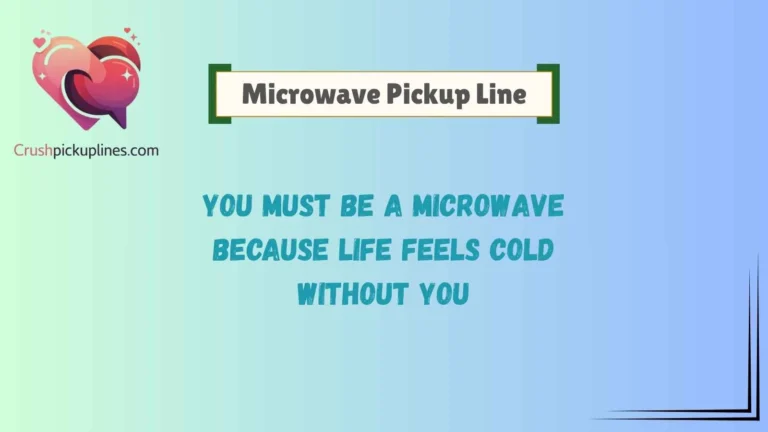 Microwave Pickup Line